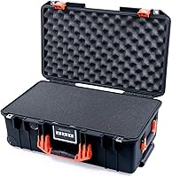 Amazon.co.jp: Pelican 1535 ブラック&オレンジ エアケース。 フォーム